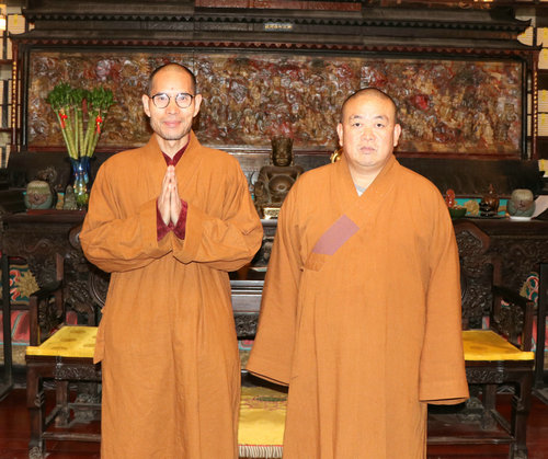 武術(shù)文化專業(yè)委員會一行走進少林寺進行文化交流