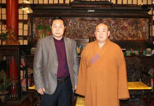 武術(shù)文化專業(yè)委員會一行走進少林寺進行文化交流