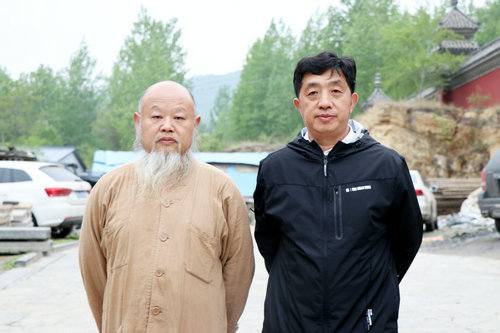 武術(shù)文化專業(yè)委員會一行走進少林寺進行文化交流