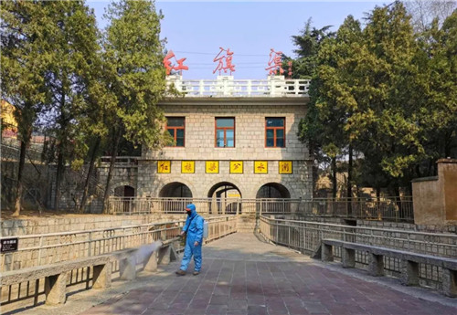 紅旗渠風景區有序開放 迎來首批游客