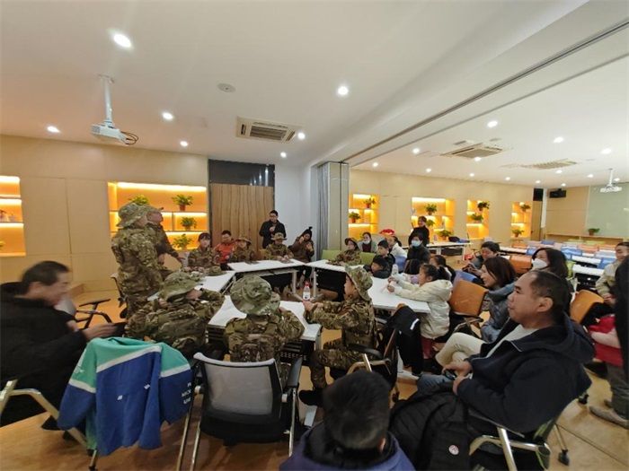 橫墅江社區(qū)青少年國防素質提升計劃暨冬訓活動順利收官