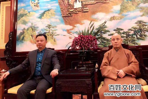 阮先鋒到廣濟寺拜訪中國佛教協會副會長釋演覺