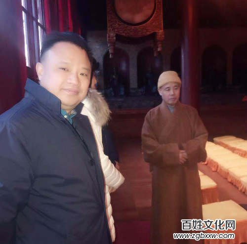 阮先鋒到廣濟寺拜訪中國佛教協會副會長釋演覺