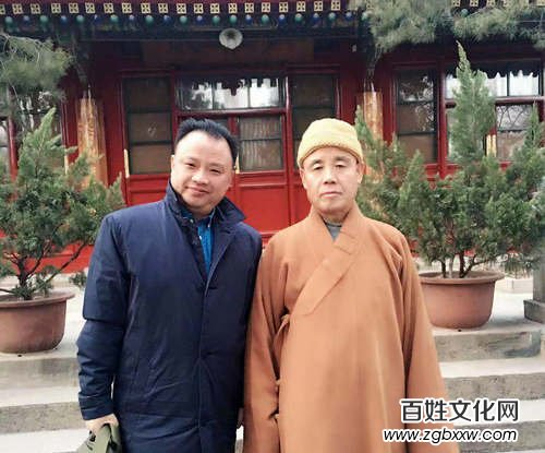 阮先鋒到廣濟寺拜訪中國佛教協會副會長釋演覺