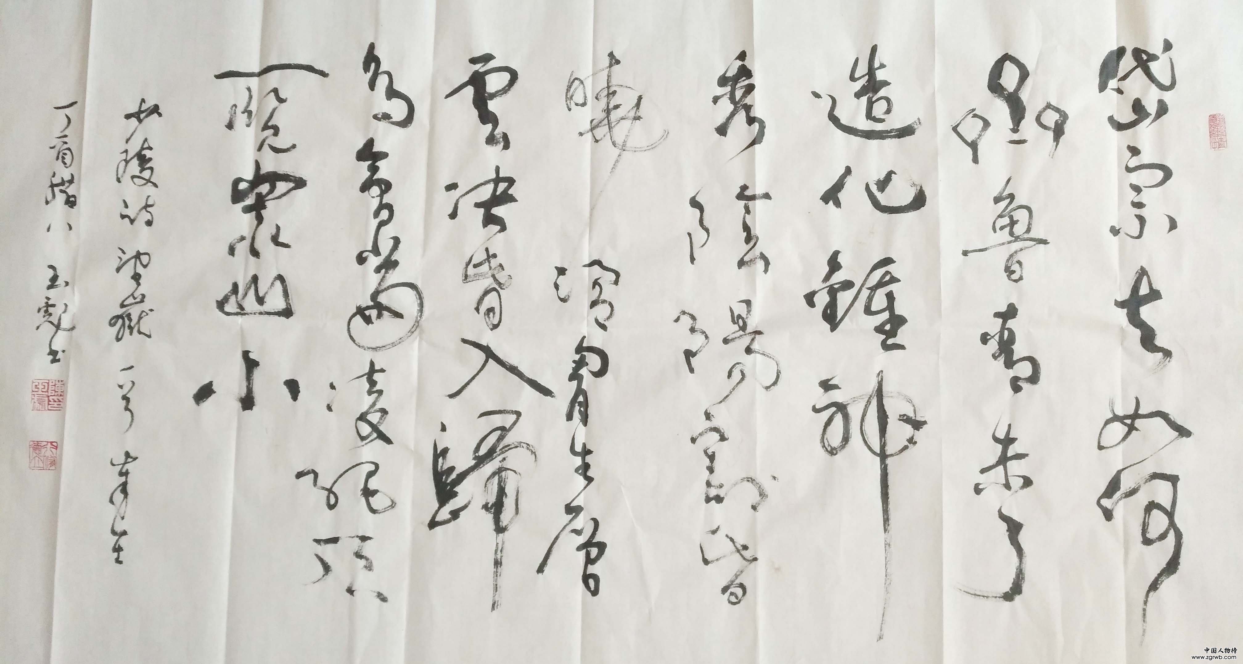 紀念改革開放四十周年書畫藝術(shù)成就代表人物 ——陳玉彪